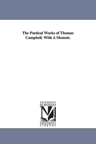 The Poetical Works of Thomas Campbell