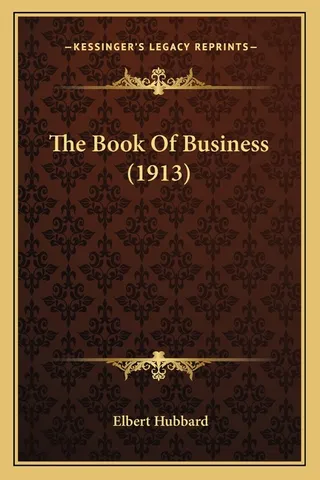The Book Of Business (1913)