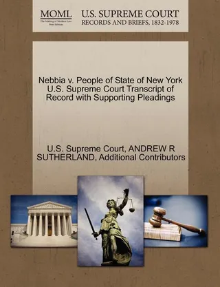 Nebbia v. People of State of New York
