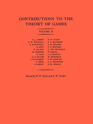 Contributions to the Theory of Games