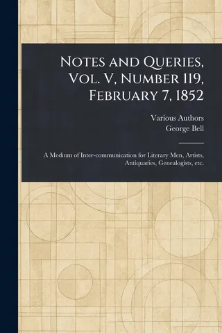 Notes and Queries