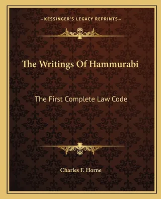 The Writings Of Hammurabi
