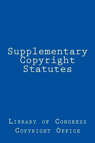 Supplementary Copyright Statutes