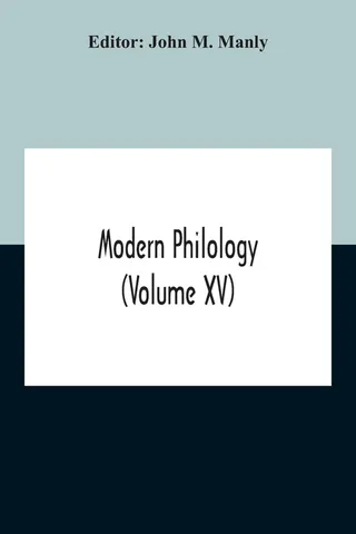 Modern Philology