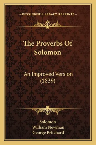 The Proverbs Of Solomon
