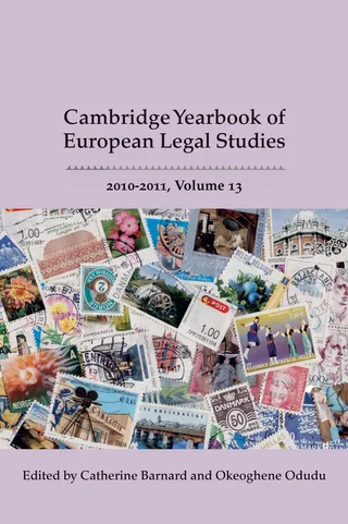 Cambridge Yearbook of European Legal Studies