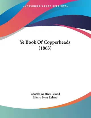 Ye Book Of Copperheads 1863