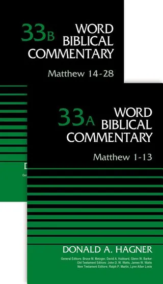 Matthew 2-Volume Set---33a and 33b