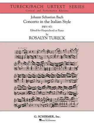 Concerto in the Italian Style Urtext