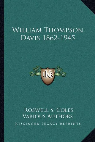 William Thompson Davis 1862-1945