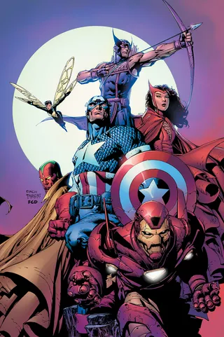 Avengers by Johns & Coipel Omnibus David Finch Cover