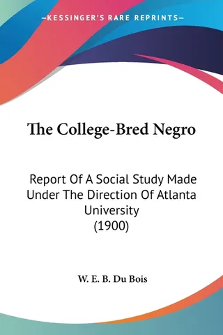 The College Bred Negro