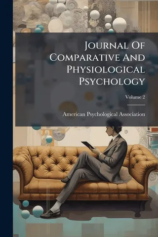 Journal Of Comparative And Physiological Psychology