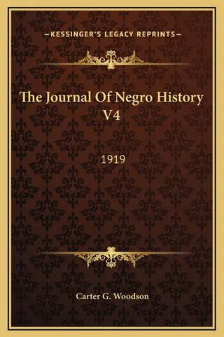 The Journal of Negro History V4