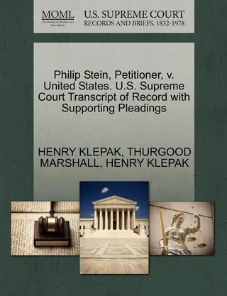 Philip Stein, Petitioner, v. United States