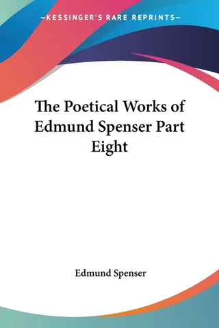The Poetical Works of Edmund Spenser