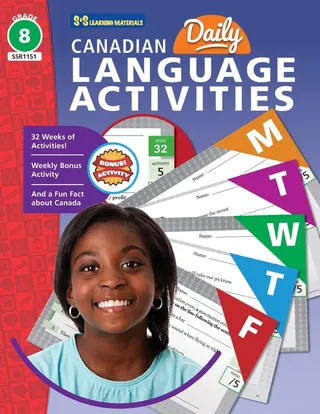 Canadian Grade 8 Daily Language Activities