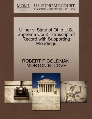 Ullner v. State of Ohio