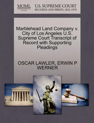 Marblehead Land Company v. City of Los Angeles