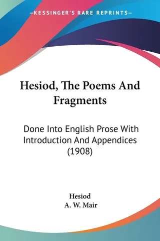 The Poems And Fragments