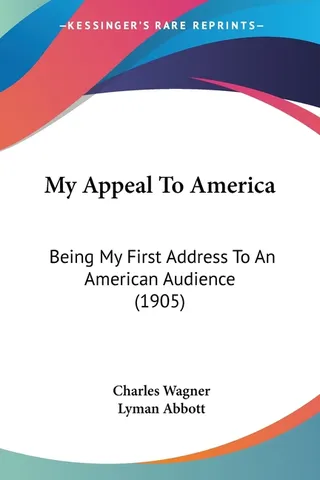 My Appeal To America