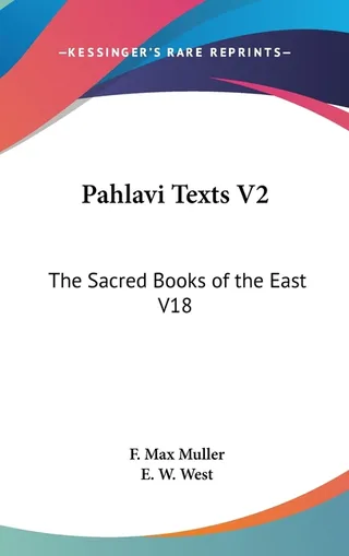 Pahlavi Texts