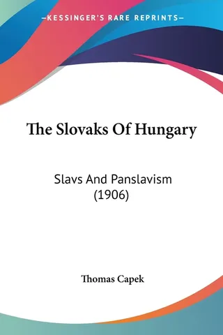 The Slovaks Of Hungary