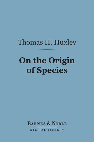 On the Origin of Species