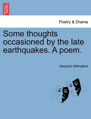 Some Thoughts Occasioned by the Late Earthquakes