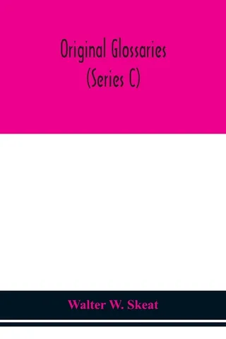 Original Glossaries
