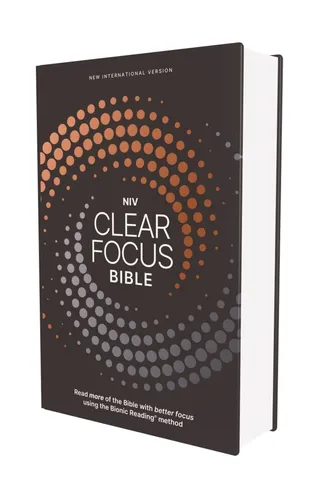 Niv Clear Focus Bible Charcoal