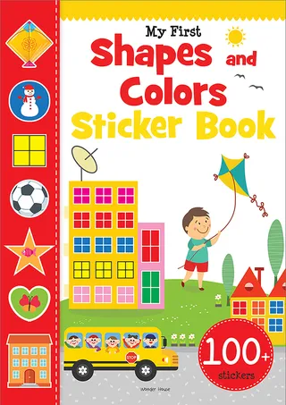 My First Shapes and Colours Sticker Book