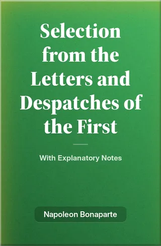 A Selection from the Letters and Despatches of the First Napoleon: Volume 1