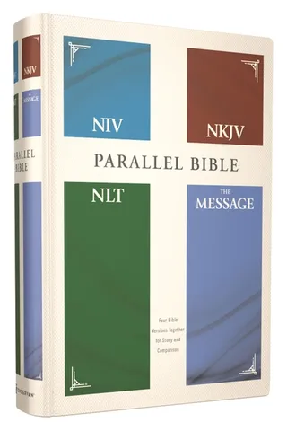 Niv, Nkjv, Nlt, the Message, Contemporary Comparative Parallel Bible,