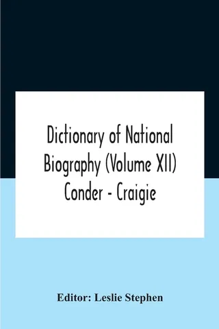 Dictionary of National Biography