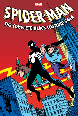 Spider-Man The Complete Black Costume Saga Omnibus Ron Frenz Cover