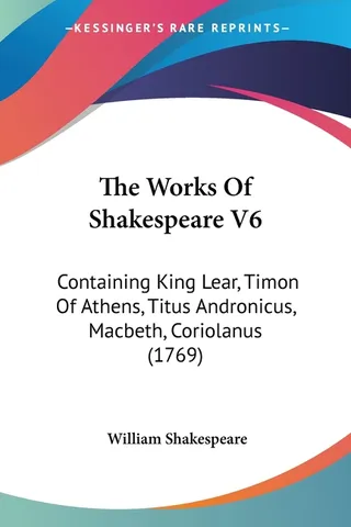 The Works Of Shakespeare