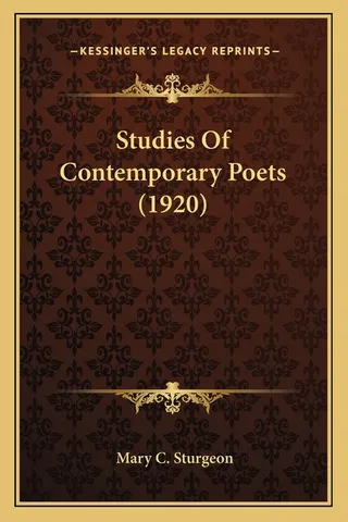 Studies Of Contemporary Poets