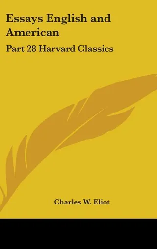 Essays English and American