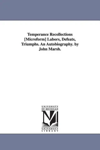 Temperance Recollections