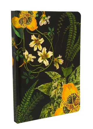 Art of Nature: Botanical Hardcover Ruled Journal