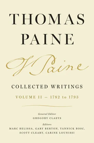 Thomas Paine Collected Writings, Volume 2