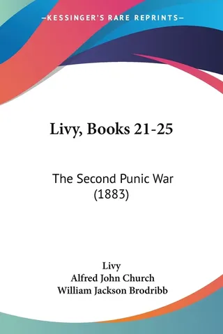 Livy Books 21 25