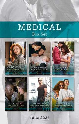 Nurse's Nine-Month Surprise / Single Dad's Fake Fiancée / A Daddy For Her Babies / From A Fling To A Family / Faking It With The Firefighter