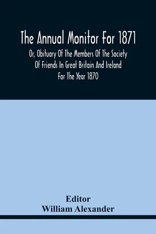 The Annual Monitor For 1871