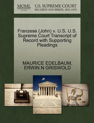 Franzese (John) v. U.S.