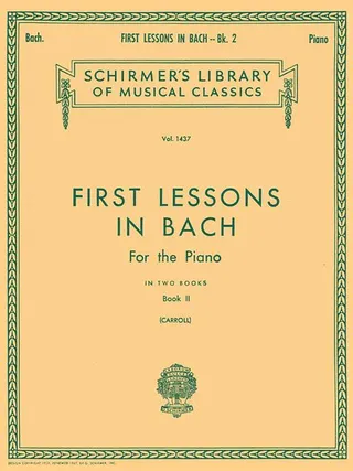 First Lessons in Bach