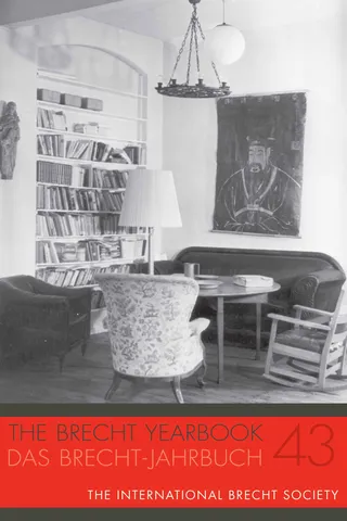 Brecht Yearbook / Das Brecht-Jahrbuch