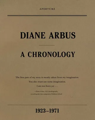 Diane Arbus 1923 1971