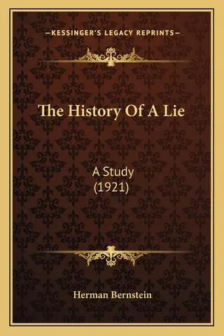 The History Of A Lie